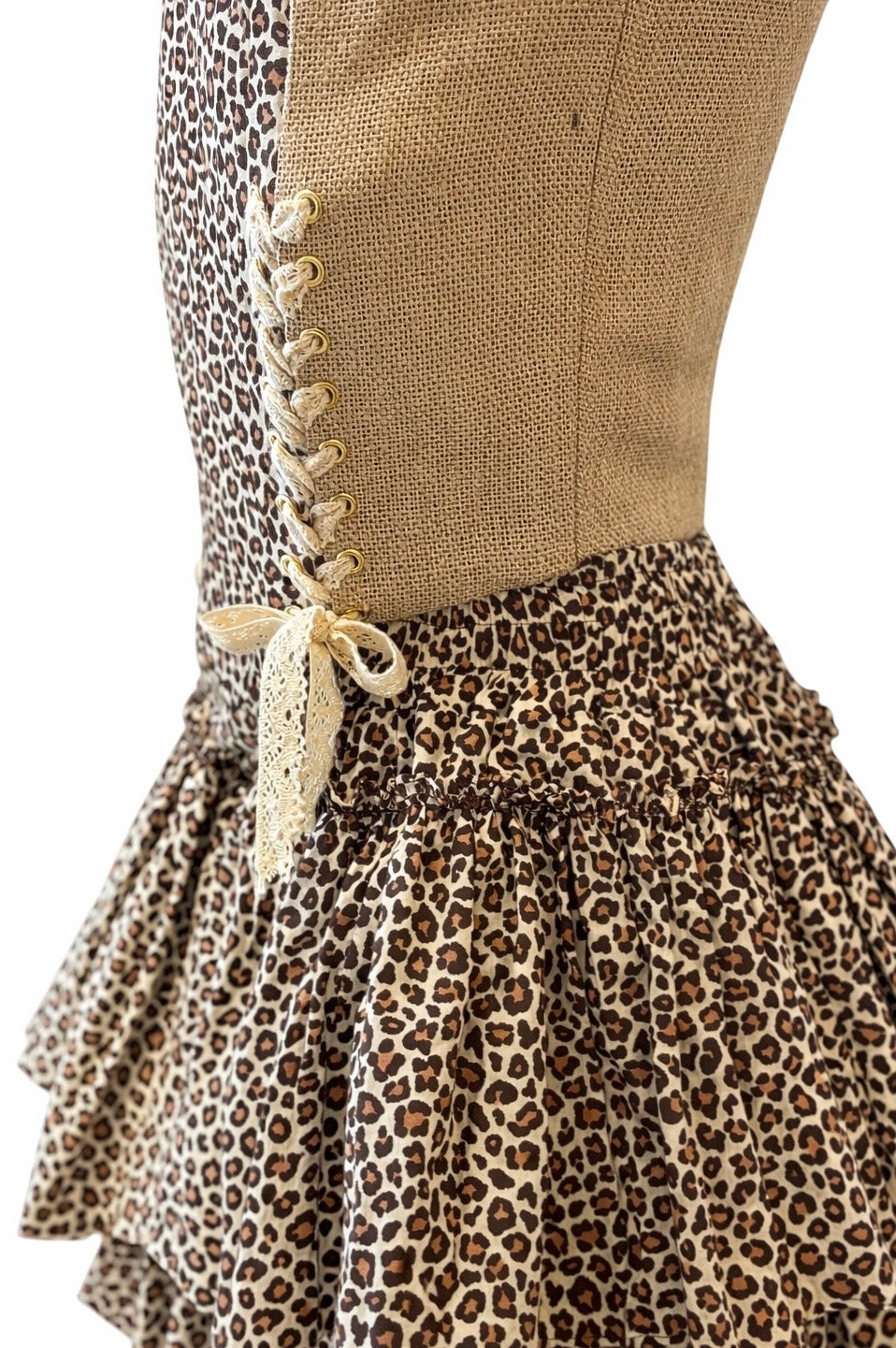 Fine leopar korse
