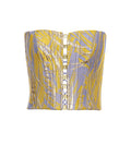 Angless - Patterned Strapless Corset