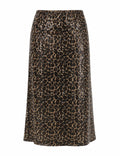 LEOPAR PAYETLİ ETEK