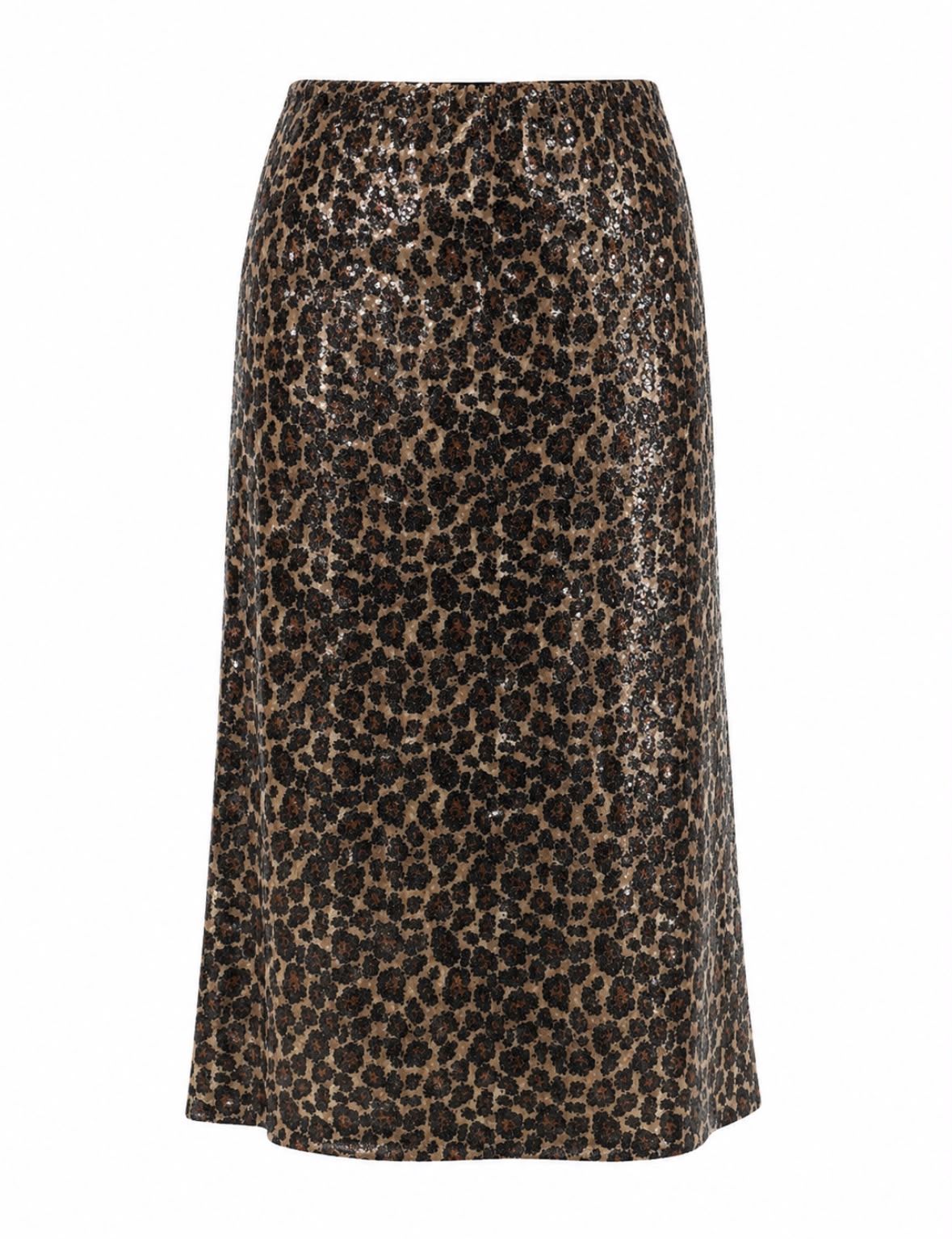 LEOPAR PAYETLİ ETEK