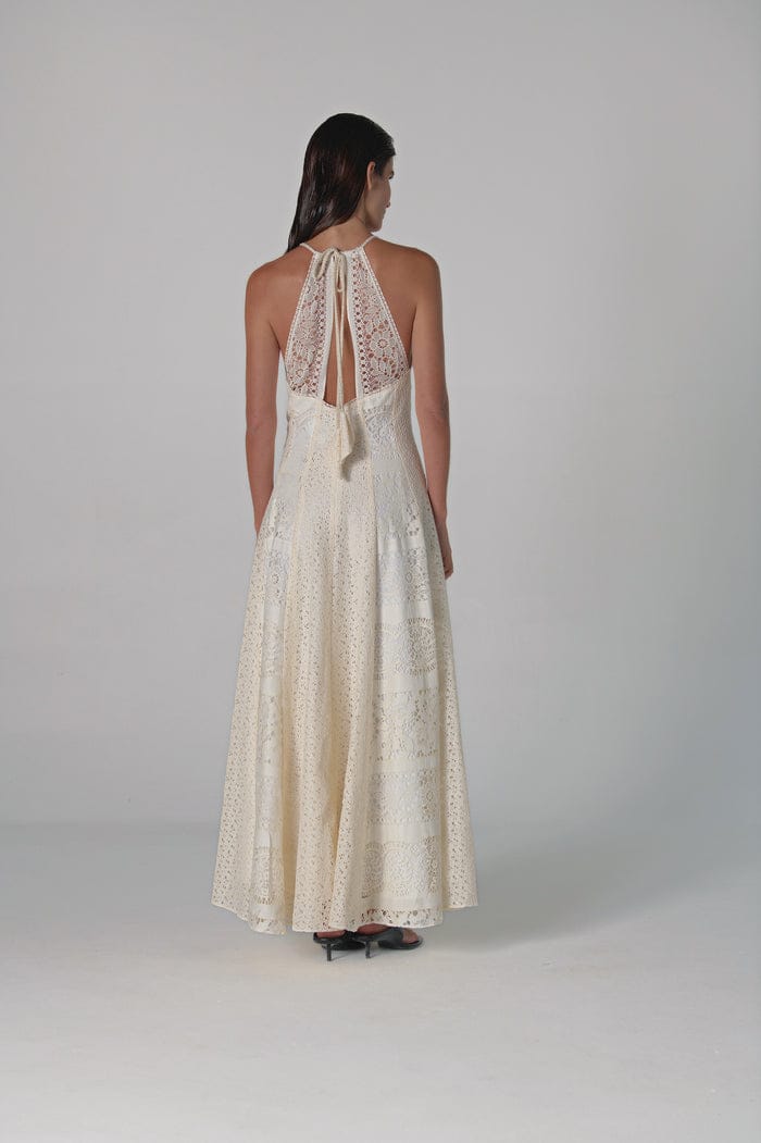 SAHRA DRESS-ECRU