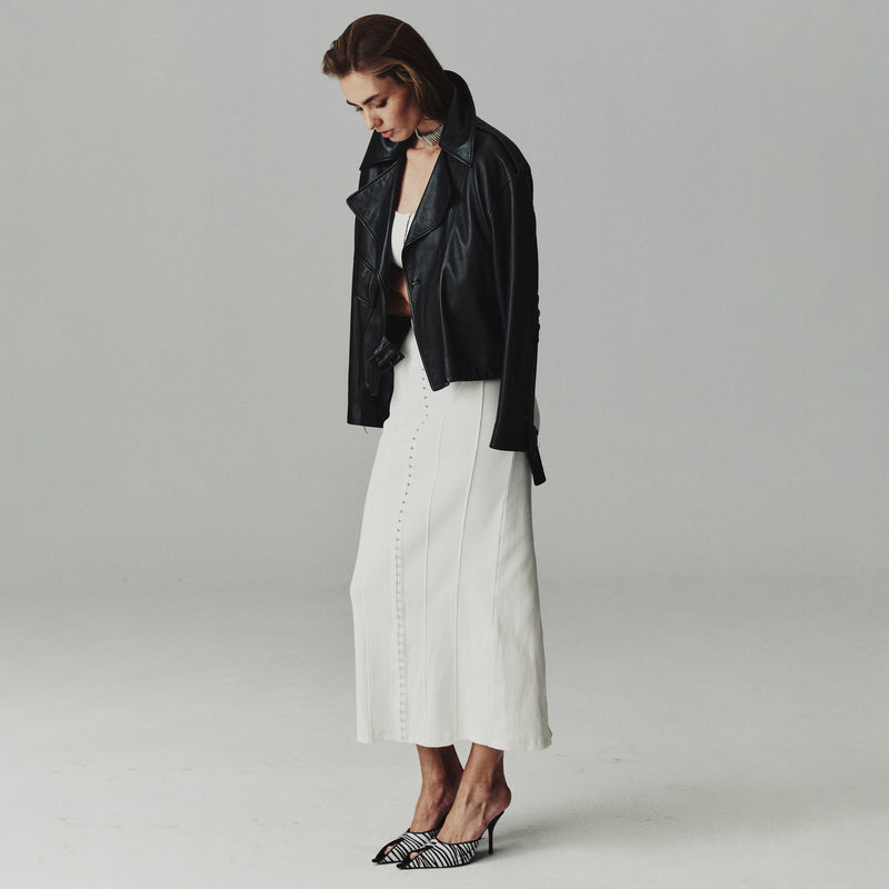 FIOLI DRESS-BEYAZ